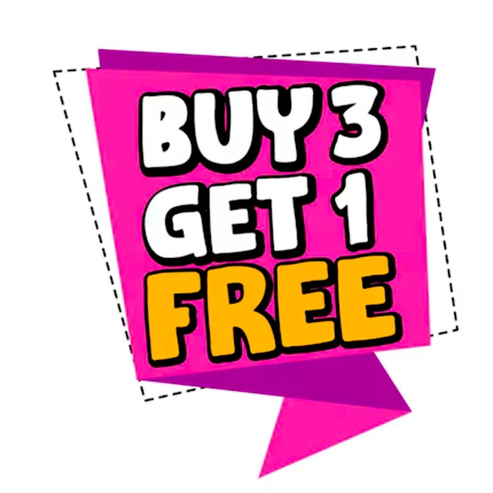 Pick 4 items and only pay for 3 of them!!
